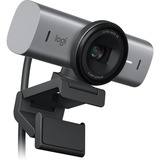 Logitech MX Brio cámara web 8,5 MP 4096 x 2160 Pixeles USB Grafito, Webcam gris/Negro, 8,5 MP, 4096 x 2160 Pixeles, 4K Ultra HD, 60 pps, 4x, Tapa de obturador