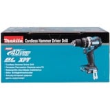 Makita Atornillador percutor a batería HP002GZ XGT, 40Volt, Martillo atornillador azul/Negro