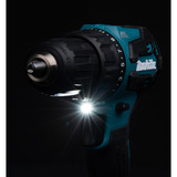 Makita DHP490Z, Martillo atornillador azul/Negro