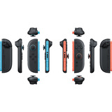 Nintendo Joy-Con 2 Negro, Azul, Rojo Bluetooth Palanca de mando Analógico/Digital Nintendo Switch 2, Gamepad negro/Multi color, Palanca de mando, Nintendo Switch 2, Capture button, Cruceta, Botón de inicio, Analógico/Digital, Inalámbrico, Bluetooth