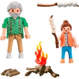PLAYMOBIL City Life Fogata con malvaviscos, Juegos de construcción 