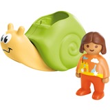 PLAYMOBIL Junior: Caracol balancín con función de sonajero, Juegos de construcción 