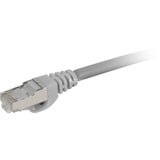 Sharkoon Cable patch SFTP, RJ-45, con cable base Cat.7a gris