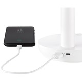 Unold Breezy, Ventilador blanco/Gris, Ventilador con aspas para el hogar, Gris, Blanco, Mesa, Plástico, Botones, Blanco