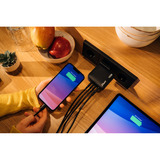 Verbatim Cargador Mini-GaN 165W 4 Puertos negro