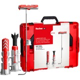 fischer Acción L-BOXX 102 DuoLine, Pasador gris claro/Rojo