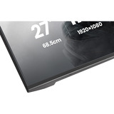 iiyama G-MASTER G2741HSU-B1 pantalla para PC 68,6 cm (27") 1920 x 1080 Pixeles Full HD Negro, Monitor de gaming negro (mate), 68,6 cm (27"), 1920 x 1080 Pixeles, Full HD, Negro