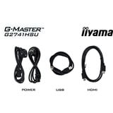 iiyama G-MASTER G2741HSU-B1 pantalla para PC 68,6 cm (27") 1920 x 1080 Pixeles Full HD Negro, Monitor de gaming negro (mate), 68,6 cm (27"), 1920 x 1080 Pixeles, Full HD, Negro