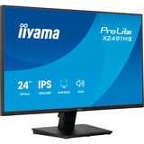 iiyama ProLite X2491HS-B1, Monitor LED negro (mate)