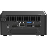 ASUS NUC 15 Pro RNUC15CRHI300002 Negro 100U, Barebone negro, Mini PC barebone, DDR5-SDRAM, M.2, Ethernet, Wi-Fi 7 (802.11be), 120 W