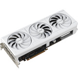 ASUS Prime -RX9070XT-O16G-WHITE AMD Radeon RX 9070 XT 16 GB GDDR6, Tarjeta gráfica blanco, Radeon RX 9070 XT, 16 GB, GDDR6, 256 bit, 7680 x 4320 Pixeles, PCI Express 5.0