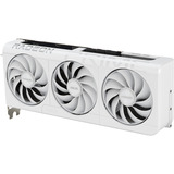 ASUS Prime -RX9070XT-O16G-WHITE AMD Radeon RX 9070 XT 16 GB GDDR6, Tarjeta gráfica blanco, Radeon RX 9070 XT, 16 GB, GDDR6, 256 bit, 7680 x 4320 Pixeles, PCI Express 5.0
