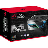 ASUS ROG Thor 1200W Platinum III (ROG Equalizer), Fuente de alimentación de PC negro