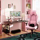 Arozzi Nova 34T2K165, Monitor de gaming rosa neón