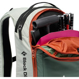 Black Diamond Dawn Patrol 15, M/L, Mochila verde claro/Negro