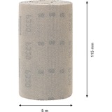 Bosch Expert Rollo de malla de lija M480, Hoja de lija Rollo abrasivo, Grano extrafino, P320, Trabajo de acabado, Eliminación de pintura, Madera, Beige