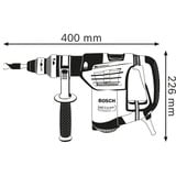 Bosch GBH 4-32 DFR-Set 900 W 760 RPM, Martillo perforador azul, 3,2 cm, 760 RPM, 5 J, 3600 ppm, 14 - 25 mm, 1,3 cm