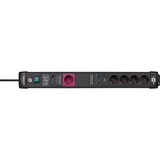 Brennenstuhl 1951150500, Regleta negro