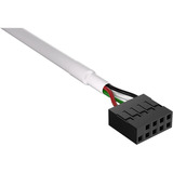 Corsair NAUTILUS RS módulo LCD, Pantalla blanco