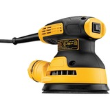 DEWALT DWE6423-QS lijadora portátil Lijadora orbital 12000 OPM Negro, Amarillo 280 W amarillo/Negro, Lijadora orbital, Negro, Amarillo, 8000 OPM, 12000 OPM, 2,6 mm, Corriente alterna