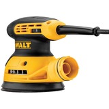 DEWALT DWE6423-QS lijadora portátil Lijadora orbital 12000 OPM Negro, Amarillo 280 W amarillo/Negro, Lijadora orbital, Negro, Amarillo, 8000 OPM, 12000 OPM, 2,6 mm, Corriente alterna