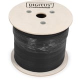 Digitus Cable de enterramiento simplex Cat.6 U/UTP profesional, Eca, cubierta de PE violeta/Negro