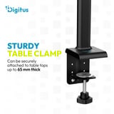Digitus Lámpara de escritorio LED, Luz de LED negro