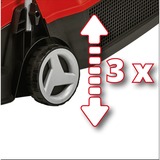 EINHELL GE-CM 18/32 Li-Solo Cortacésped de empuje a gasolina Batería Negro, Rojo rojo/Negro, Cortacésped de empuje a gasolina, 180 m², 32 cm, 30 cm, 70 cm, 25 L