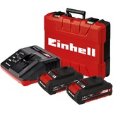 EINHELL TE-CD 18 Li-i BL Taladro de pistolaa batería, Martillo atornillador rojo/Negro, 2x 18V 2,0Ah, Taladro de pistola, Taladro a percusión, Aluminio, Negro, Rojo, 60 Nm, 500 RPM, 1800 RPM