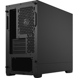 Fractal Design Pop Mini Silent Mini Tower Negro, Cajas de torre negro, Mini Tower, PC, Negro, micro ATX, Mini-ITX, Acero, 17 cm