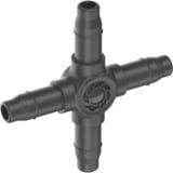 GARDENA Micro-Drip-System Cruce 4,6mm (3/16"), Conexión gris oscuro
