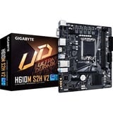 GIGABYTE H610M S2H V2 Placa base - Soporta CPUs Intel Core de 14ª generación, 4+1+1 Fases Híbridas VRM Digital, hasta 5600MHz DDR5, 1xPCIe 3.0 M.2, GbE LAN, USB 3.2 Gen 1 4+1+1 Fases Híbridas VRM Digital, hasta 5600MHz DDR5, 1xPCIe 3.0 M.2, GbE LAN, USB 3.2 Gen 1, Intel, LGA 1700, Intel® Celeron®, Intel® Core™ i3, Intel® Core™ i5, Intel® Core™ i7, Intel® Core™ i9,..., LGA 1700, 96 GB, DDR5-SDRAM