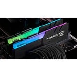 G.Skill Trident Z RGB F4-2666C19D-64GTZR módulo de memoria 64 GB 2 x 32 GB DDR4 2666 MHz, Memoria RAM negro, 64 GB, 2 x 32 GB, DDR4, 2666 MHz