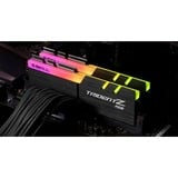 G.Skill Trident Z RGB F4-2666C19D-64GTZR módulo de memoria 64 GB 2 x 32 GB DDR4 2666 MHz, Memoria RAM negro, 64 GB, 2 x 32 GB, DDR4, 2666 MHz