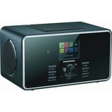 Grundig DTR 6000 X Portátil Analógico y digital Negro, Radio por Internet negro, Portátil, Analógico y digital, DAB+, FM, PTY, 8 W, TFT