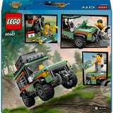 LEGO City Todoterreno 4x4 de Montaña, Juegos de construcción Juego de construcción, 6 año(s), Plástico, 221 pieza(s), 339 g