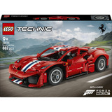 LEGO Technic Ferrari 488 PISTA Coche, Juegos de construcción 