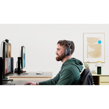 Logitech Zone Vibe Wireless MS, Auriculares con micrófono grafito, Inalámbrico, Llamadas/Música, 185 g, Auriculares, Grafito
