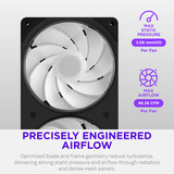 NZXT F420 RGB, Ventilador negro