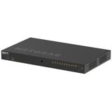 Netgear M4250-10G2XF-PoE++ Gestionado L2/L3 Gigabit Ethernet (10/100/1000) Energía sobre Ethernet (PoE) 1U Negro, Interruptor/Conmutador Gestionado, L2/L3, Gigabit Ethernet (10/100/1000), Energía sobre Ethernet (PoE), Montaje en rack, 1U