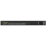 Netgear M4250-10G2XF-PoE++ Gestionado L2/L3 Gigabit Ethernet (10/100/1000) Energía sobre Ethernet (PoE) 1U Negro, Interruptor/Conmutador Gestionado, L2/L3, Gigabit Ethernet (10/100/1000), Energía sobre Ethernet (PoE), Montaje en rack, 1U