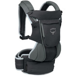 Osprey Poco Soft Kindertrage, Mochila negro/Gris