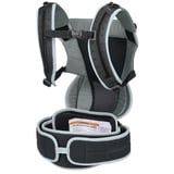 Osprey Poco Soft Kindertrage, Mochila negro/Gris