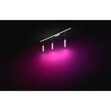 Philips Hue Kit Perifo base de techo recto (3 suspendidas), Lámpara blanco, Philips Hue White and Color ambiance Kit Perifo base de techo recto (3 suspendidas), Luz de suspensión inteligente, Bluetooth, Blanco, LED integrado, Metal, Sintético, Bombilla(s) no reemplazable(s)