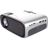 Philips NeoPix Easy Play videoproyector Proyector de corto alcance LCD 800x480 Gris, Proyector LED plateado/Negro, LCD, 800x480, 3000:1, 16:9, 0,8 - 2 m, LED