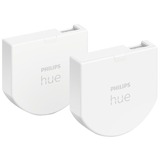 Philips Paquete de dos módulos de interruptor de pared Philips Hue blanco, Philips Paquete de dos módulos de interruptor de pared Hue, Inalámbrico, Blanco, IP20, Plástico, IP20, III