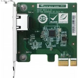 QNAP QXG-2G1T-I225 adaptador y tarjeta de red Interno Ethernet 2500 Mbit/s, Adaptador de red Interno, Alámbrico, PCI Express, Ethernet, 2500 Mbit/s