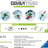Ravensburger GraviTrax Elemento Cañón Magnético, Ferrocarril 