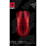 Razer Viper V3 Pro - Sentinels Edition, Ratones para gaming rojo oscuro/Negro