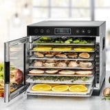 Rommelsbacher Deshidratador DA 650, Secado de la máquina acero fino/Negro